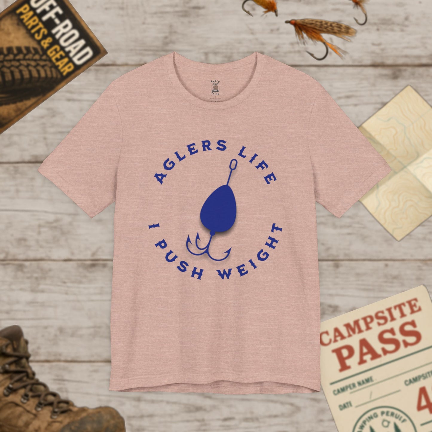 Unisex Tee 'Agler's Life I Push Weight' Bella+Canvas 3001