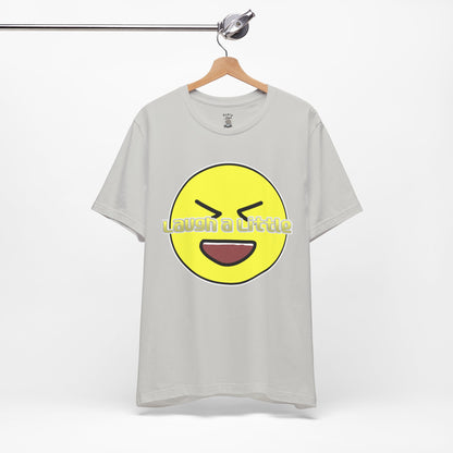 Laugh a Little Emoji Tee By Chace Bella Canvas