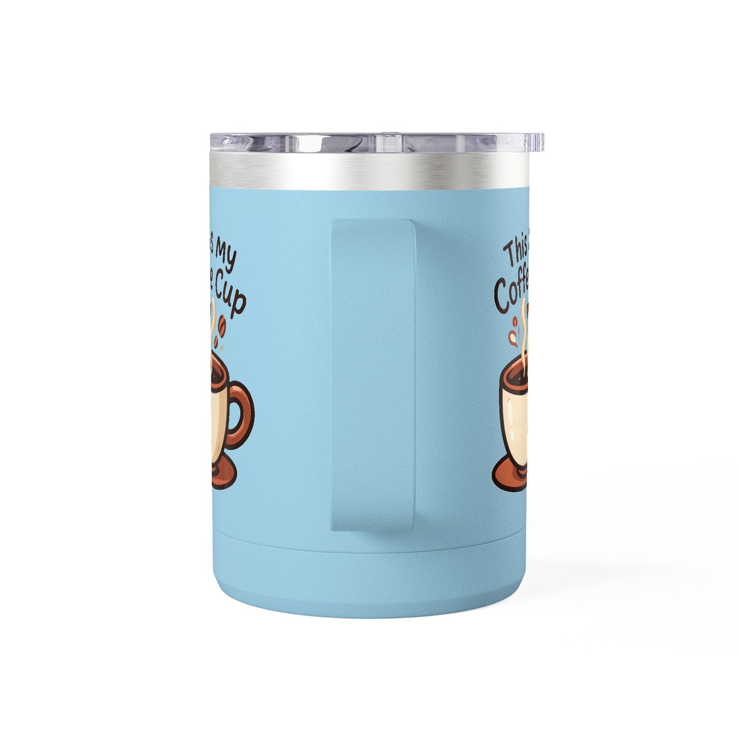Coffee Mug Tumbler Cute Cup Insulated Travel Mug, 15oz
