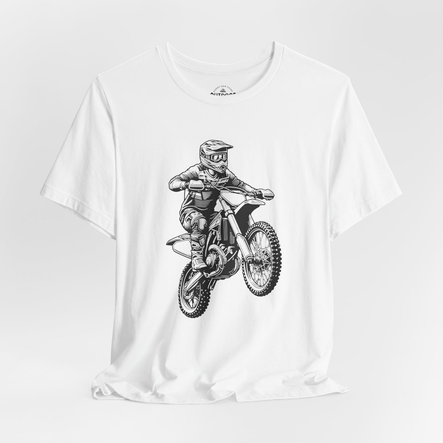 Motocross Dirt Bike Rider Graphic T-Shirt