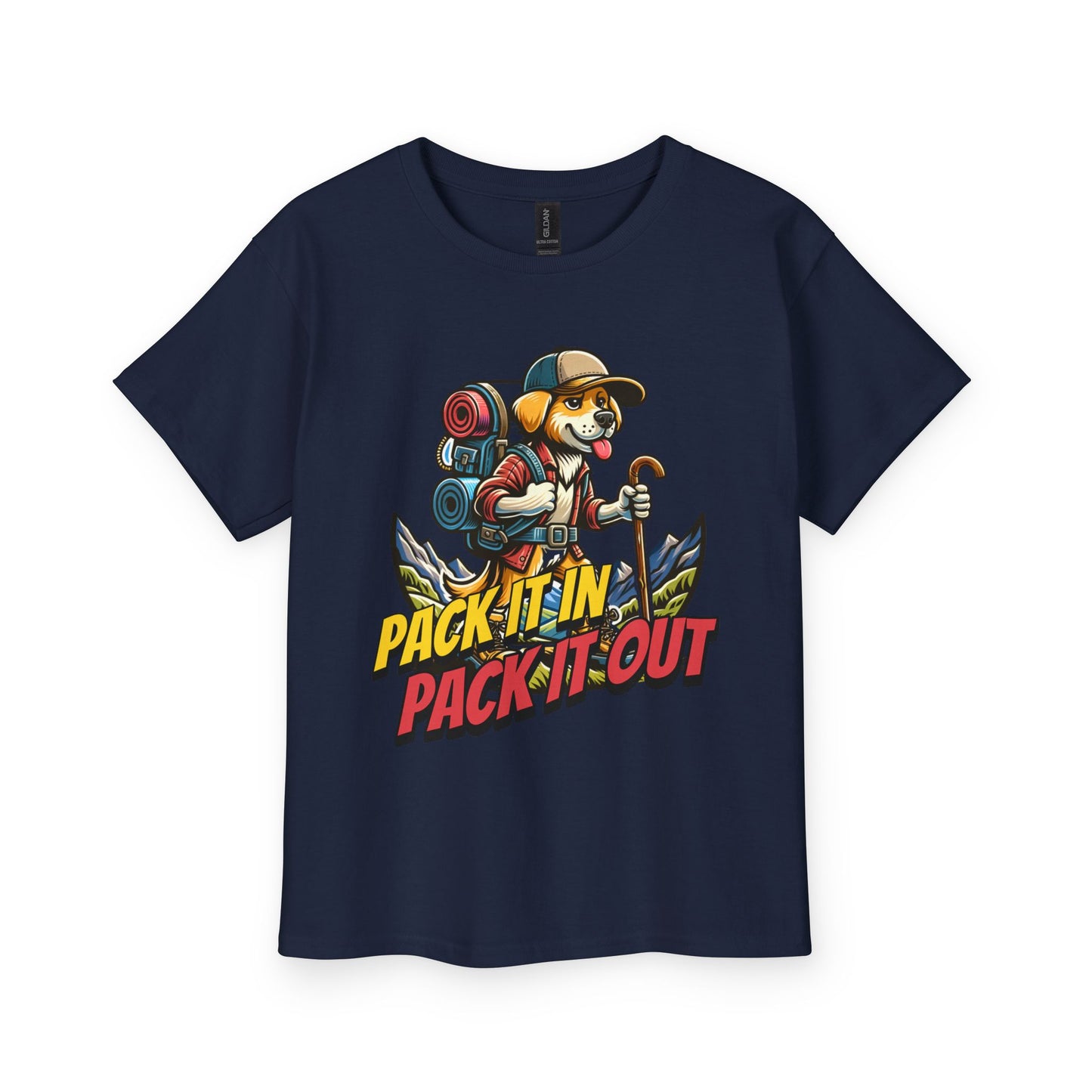 Dog Pack It In, Pack It Out Youth T-Shirt