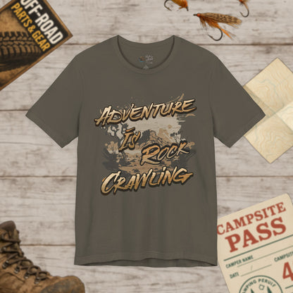 Adventure Rock Crawling Tee Bella Canvas 3001