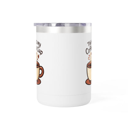 Coffee Mug Tumbler Cute Cup Insulated Travel Mug, 15oz