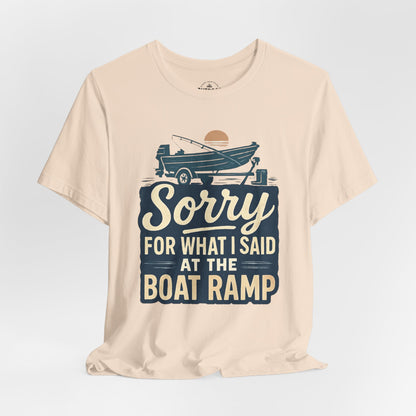 Boat Ramp Sorry Graphic T-Shirt